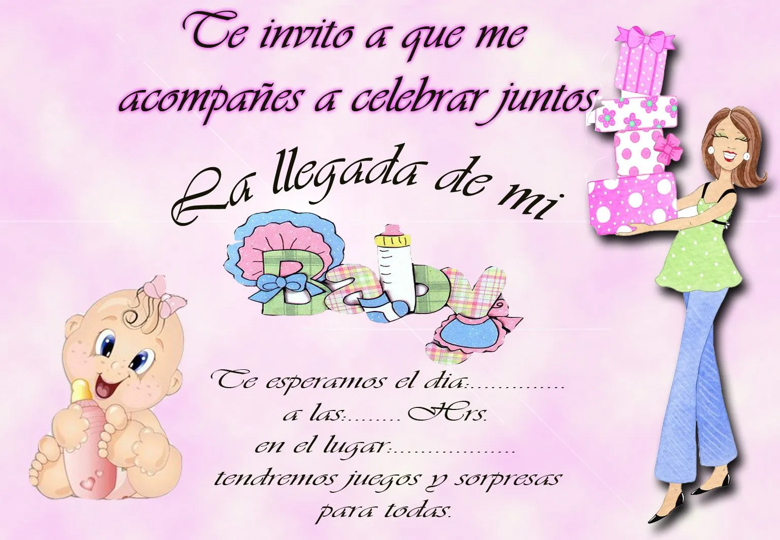 10 tipos de invitaciones para baby shower | Ideas | Fiestas y ...