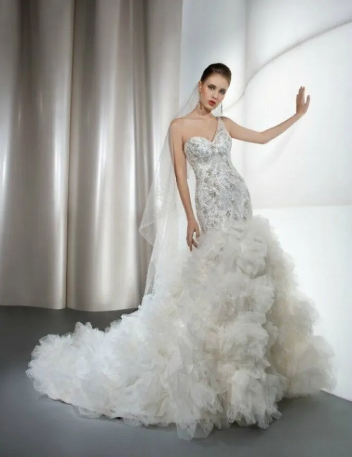 Los 10 vestidos de novia más bellos para 2013 – Selección Zankyou