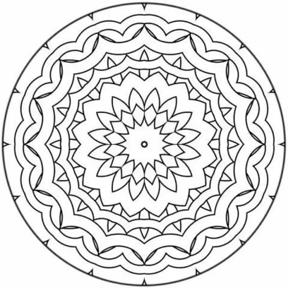 100 mandalas abstractos y figurativos para colorear | Colorear ...