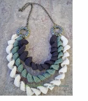 1000+ ideas sobre Collares Tejidos en Pinterest | Collares crochet ...