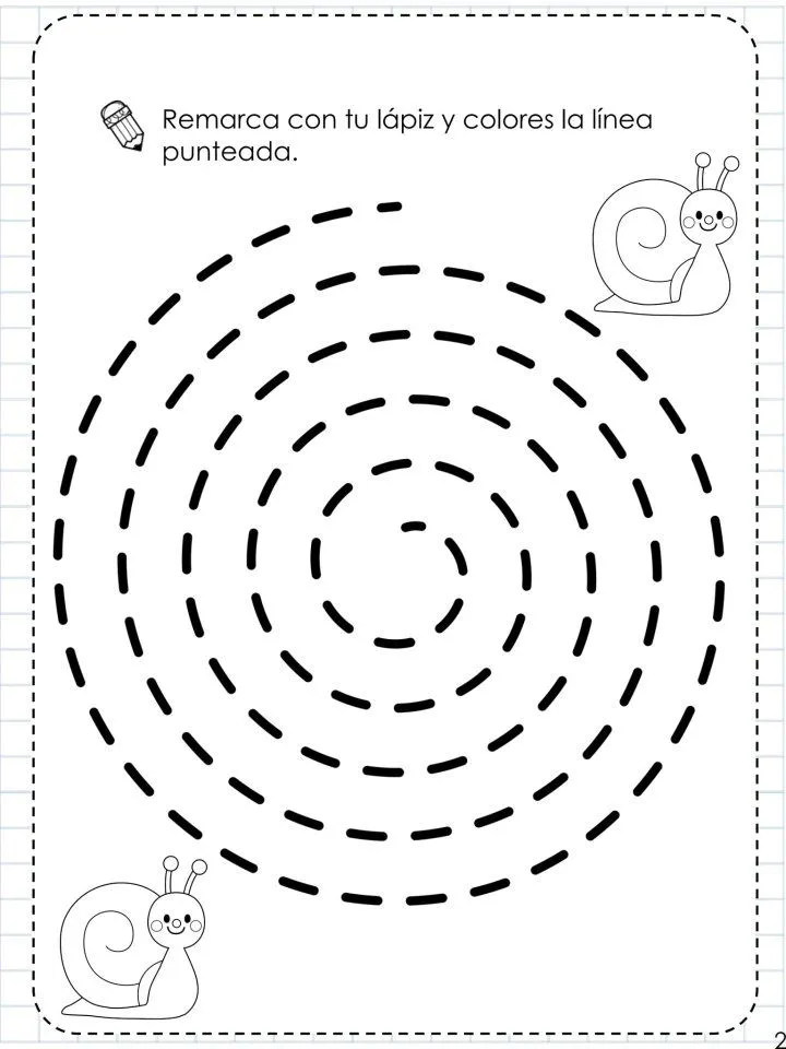 101 FICHAS Y ACTIVIDADES PARA PREESCOLAR E INFANTIL: TRAZO, APRESTO,  COLOREAR, PRE ESCRITURA… – Imagenes Educativas