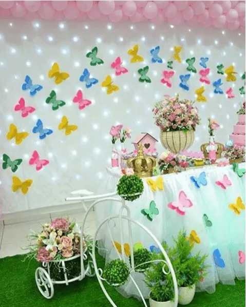 101 fiestas: Decora con lindas mariposas tu baby shower