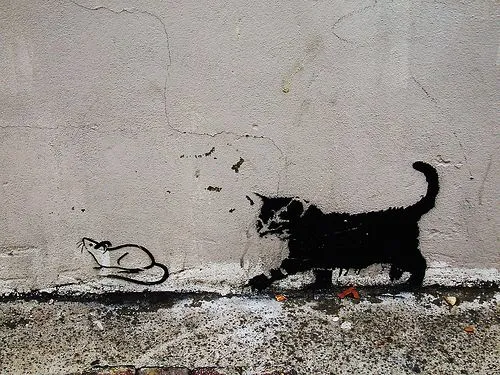 Plantilla stencil gato - Imagui