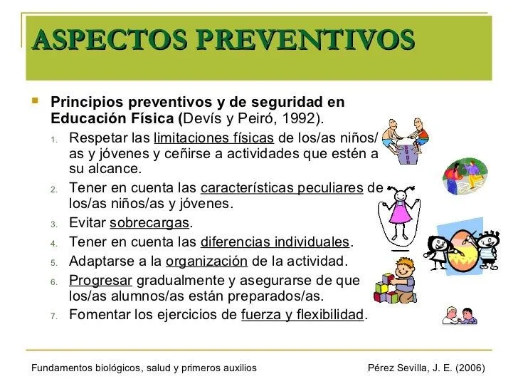 1.1. aspectos preventivos