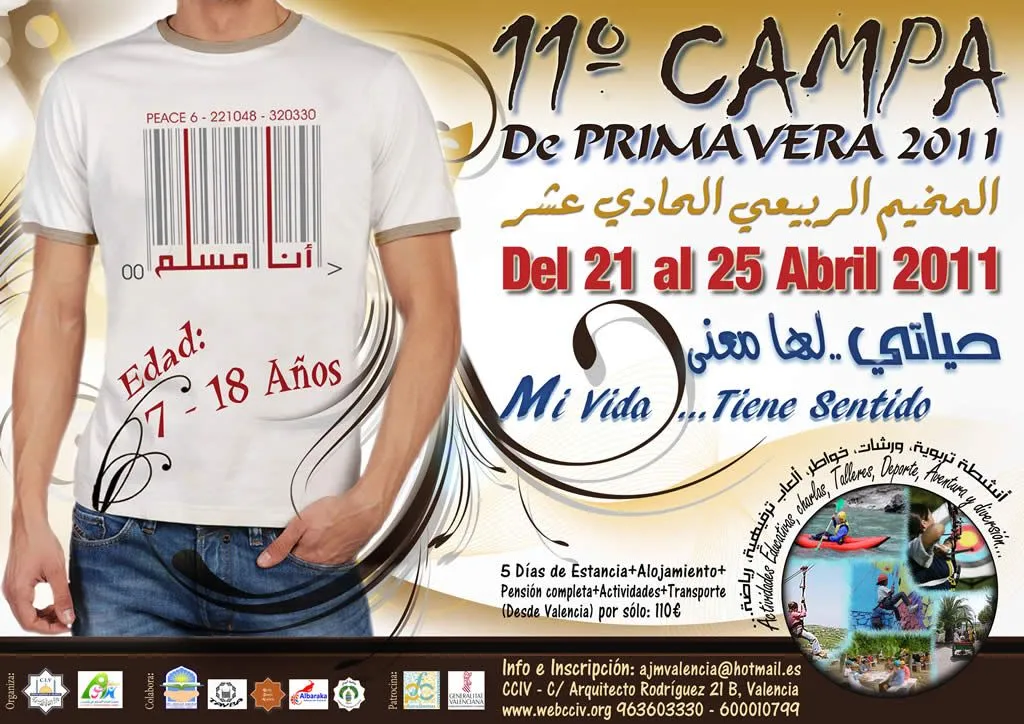 11º CAMPAMENTO DE PRIMAVERA – Centro Cultural Islámico de Valencia