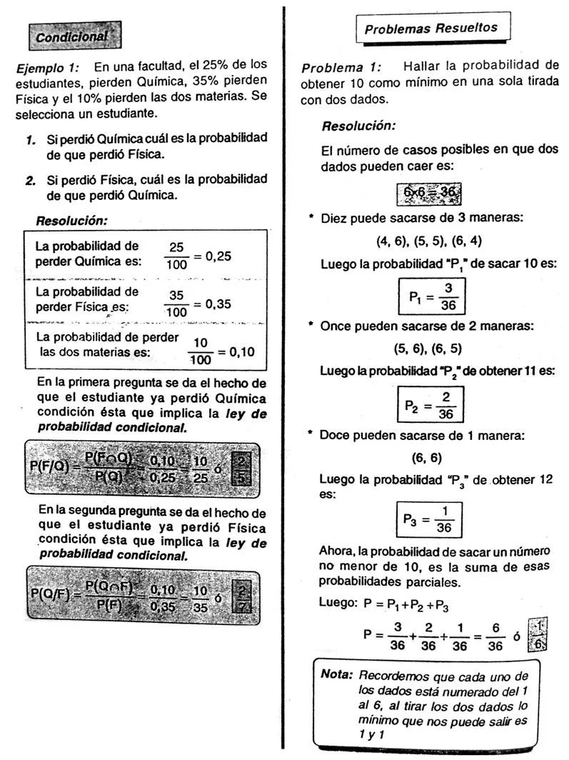 11 Problemas Resueltos de Probabilidades ( Ley Multiplicación ...