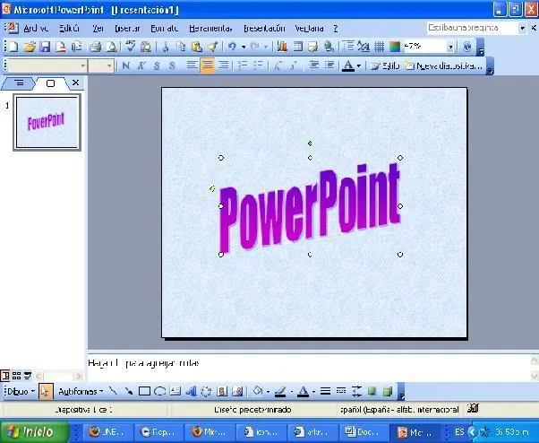 1136110106: Conceptos básicos de Power Point