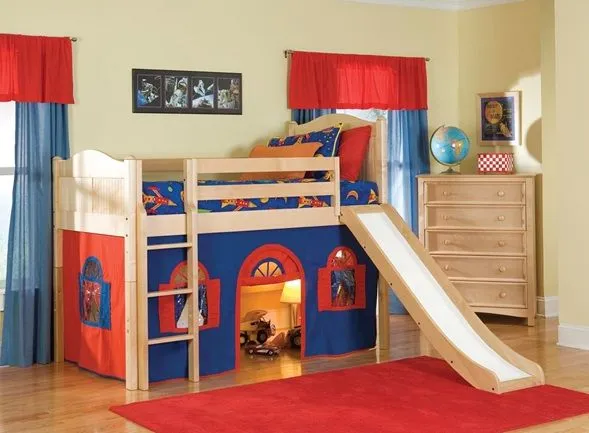 12 Diseños de Camas Loft para Niños | Decoración Dormitorios y ...