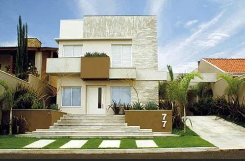 12 Fachadas de casas modernas y bonitas | Fachadas de Casas Modernas