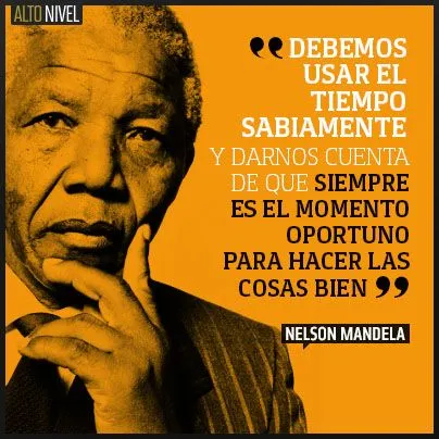 12 frases célebres de Mandela para tu liderazgo | ALTO NIVEL