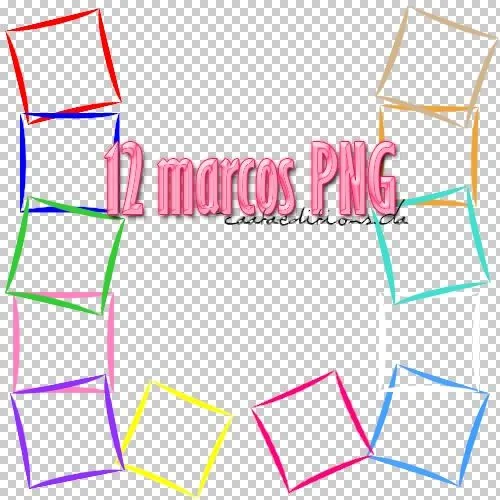 12 Marcos Png,Luueditionss by ~LaLuuPhotoscaper on deviantART