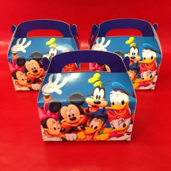 12 Mickey Mouse Clubhouse Favor Boxes by LittleArtistShop on Etsy ...