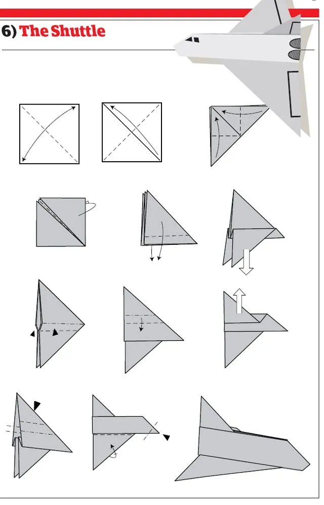 12 tipos de aviones de papel [Re subido] - Taringa!