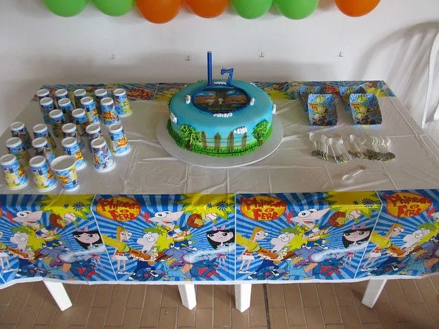 13 DECORACION TEMATICA PHINEAS AND FERB | Flickr - Photo Sharing!