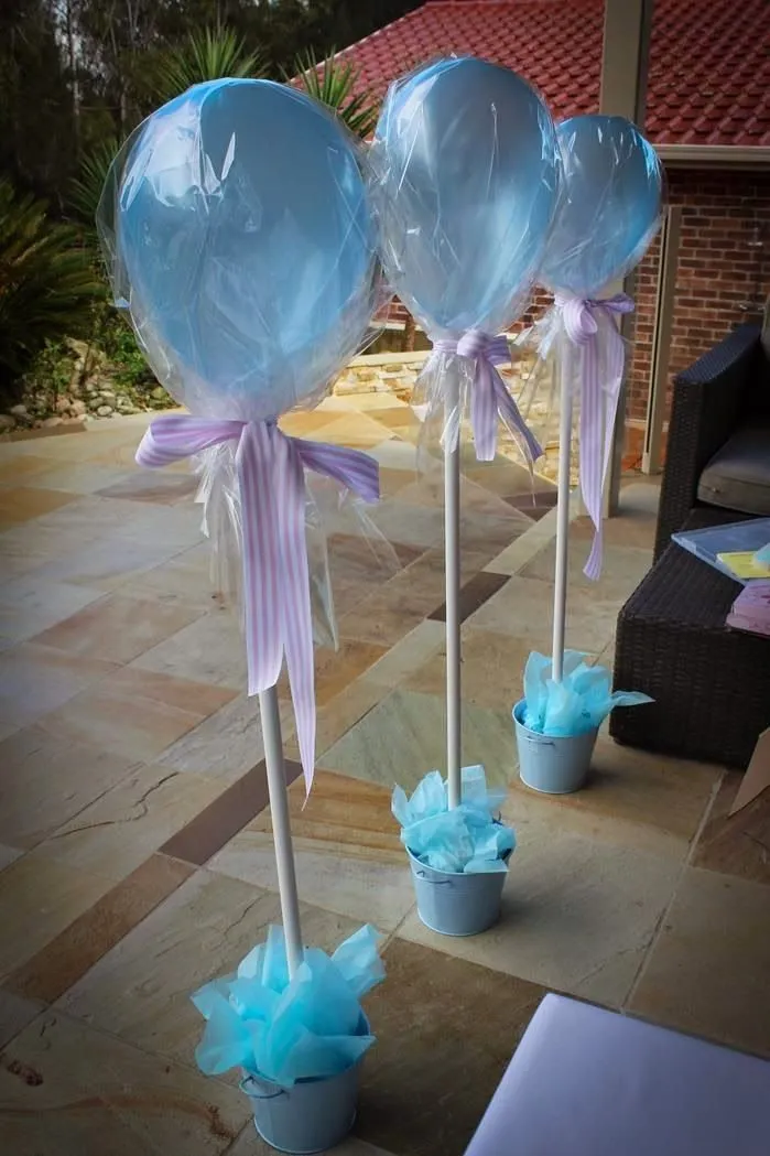 13 ideas de decoración con globos para baby shower - Baby Shower ...