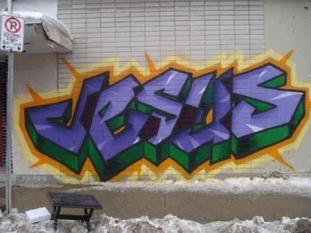 13 Jesus Graffiti Style || Graffiti Tutorial