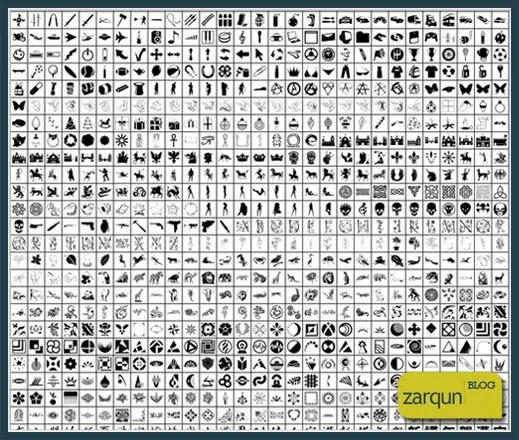 Más de 1300 formas (Shapes) para Photoshop | ZaRQuN.com - Blog ...