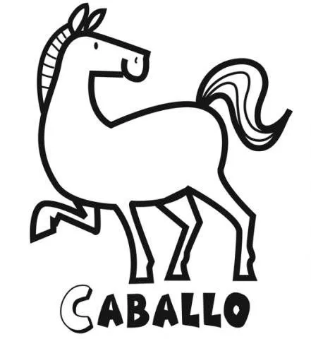 Dibujos fáciles de dibujar de caballos - Imagui