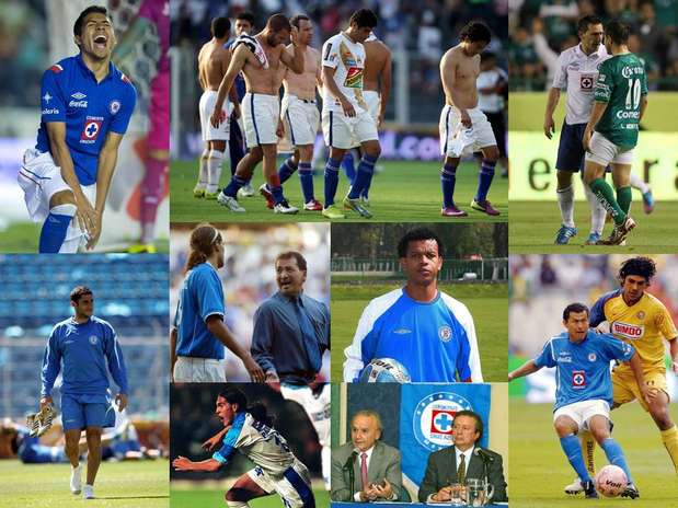 Los 15 errores en los 15 años de sequía en Cruz Azul - Terra USA