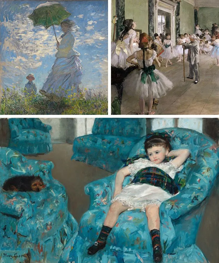 15 Pinturas impresionistas famosas que todo el mundo debe conocer