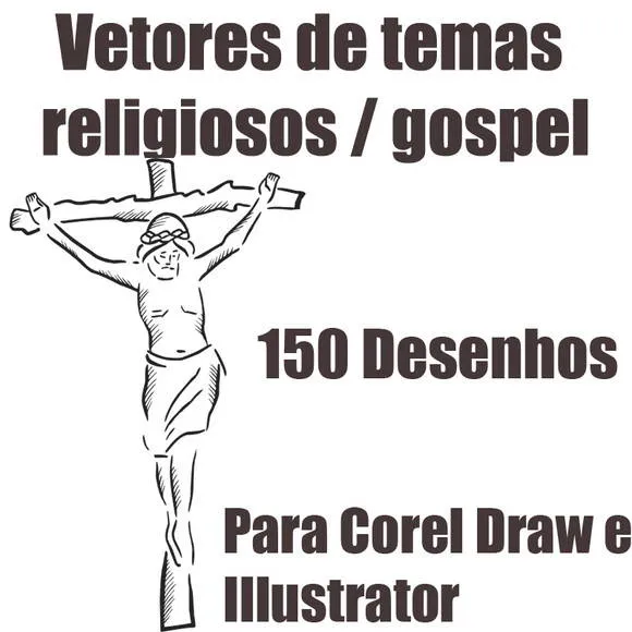 150 Vetores Religiosos Para Corel Draw | Comportamento | Elo7