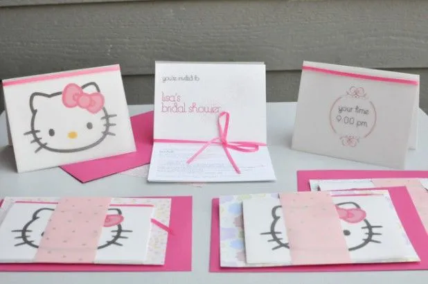 161 studio la cosa consistio en una invitacion de hello kitty en un ...