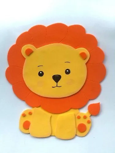 17 Best ideas about Animales En Foami on Pinterest | Safari en la ...