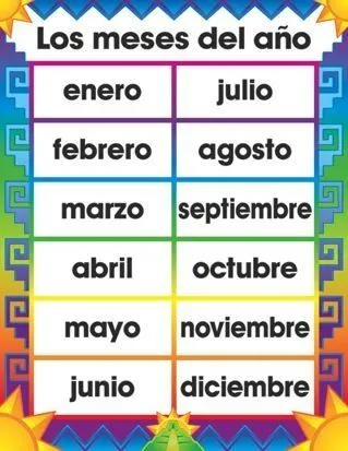 17 Best images about Meses del año on Pinterest | Kids poems ...