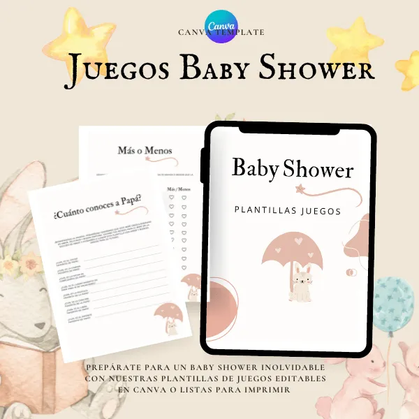 17 juegos divertidos para hacer del baby shower un evento inolvidable -  Club Baby Shower