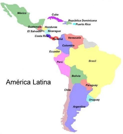 17 καλύτερα ιδέες για Mapa America Latina στο Pinterest