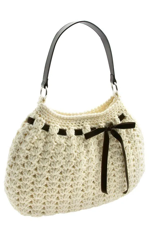 17 mejores ideas sobre Bolsas Tejidas A Crochet en Pinterest ...