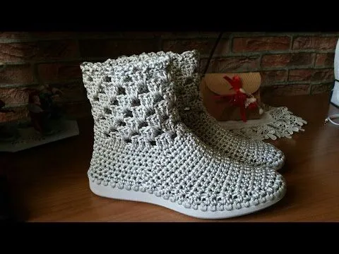 17 mejores ideas sobre Botas Tejidas Para Dama en Pinterest ...