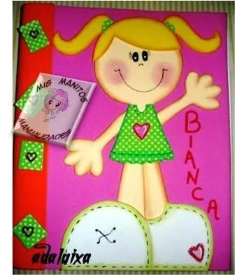 17 mejores ideas sobre Carpetas Decoradas Con Foami en Pinterest ...