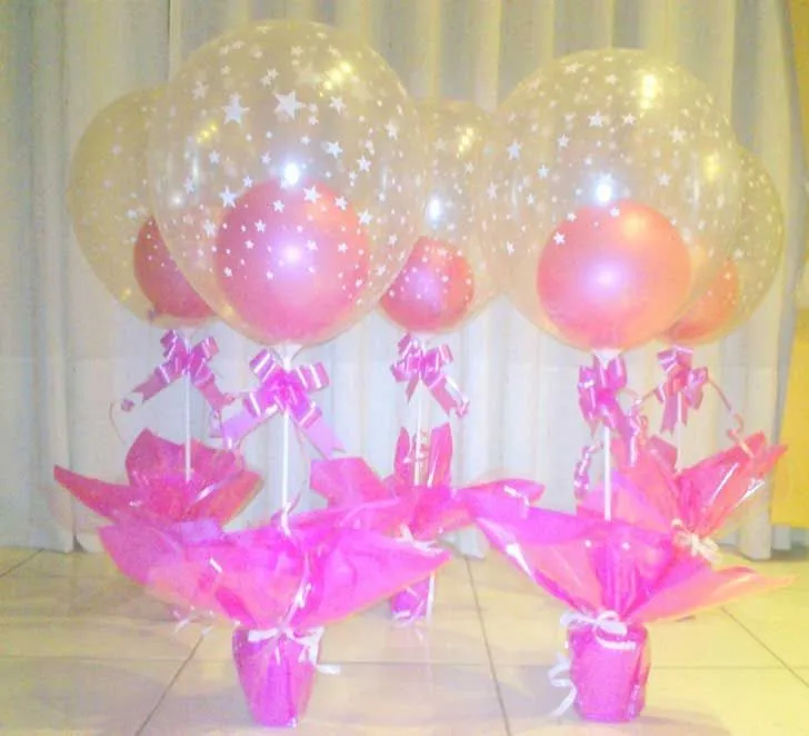 17 mejores ideas sobre Centros De Mesa De Globos en Pinterest ...