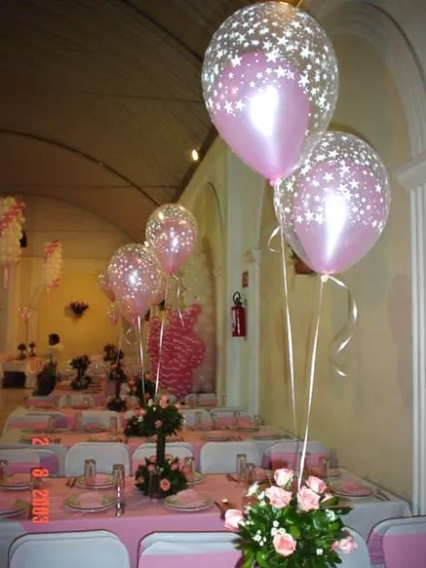 17 mejores ideas sobre Centros De Mesa De Globos en Pinterest ...