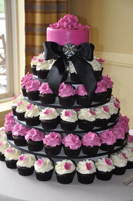 17 mejores ideas sobre Cupcakes Para 15 Años en Pinterest | Barras ...