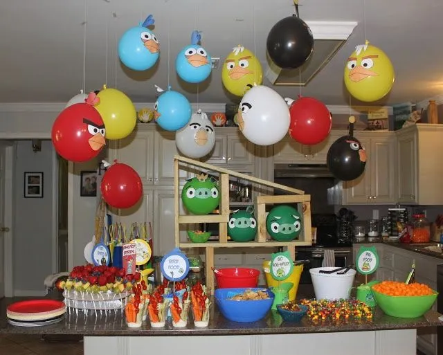 17 mejores ideas sobre Decoração Angry Birds en Pinterest | Festa ...