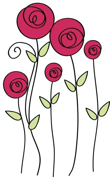 17 mejores ideas sobre Dibujar Flores en Pinterest | Dibujos de ...