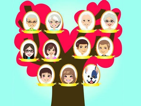 17 mejores ideas sobre Dibujo De Arbol Genealogico en Pinterest ...