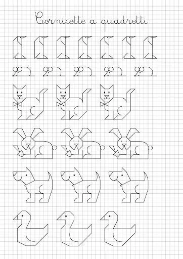 17 mejores ideas sobre Dibujos En Cuadricula en Pinterest ...