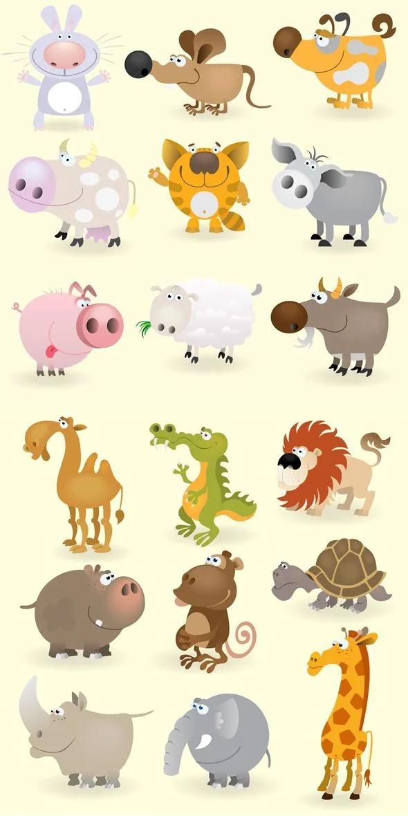 17 mejores ideas sobre Dibujos Infantiles De Animales en Pinterest ...