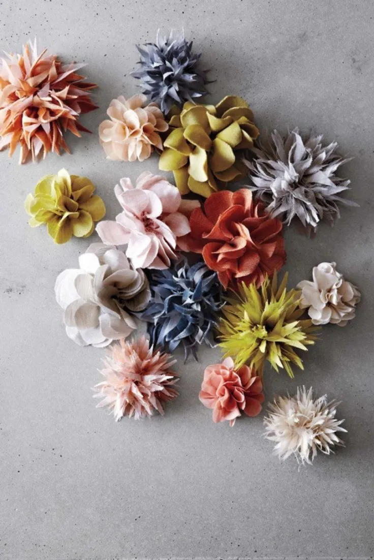 17 mejores ideas sobre Flores De Tela en Pinterest | Tutorial de ...