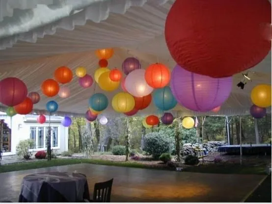 17 mejores ideas sobre Globos Chinos en Pinterest | Centros de ...