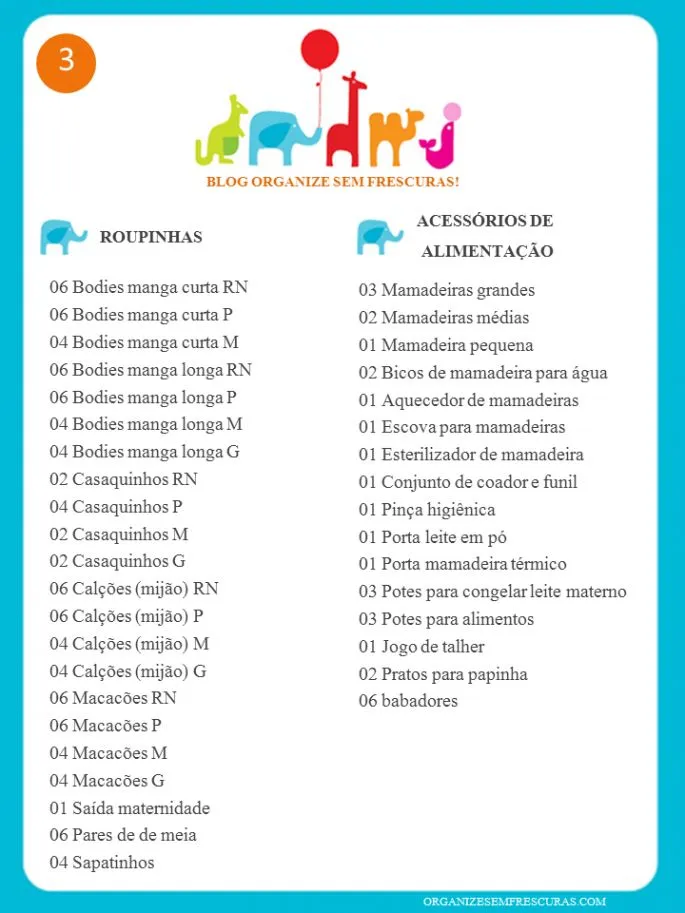 17 mejores ideas sobre Lista Chá De Bebê en Pinterest | Lista de ...