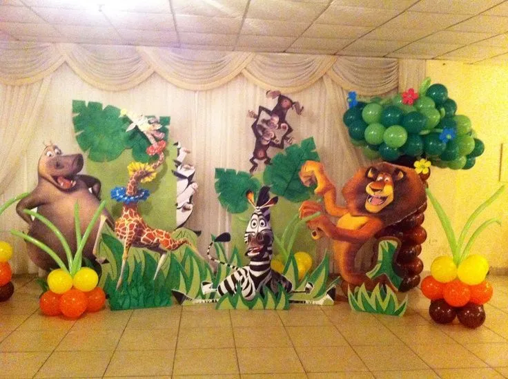 17 mejores ideas sobre Madagascar Party en Pinterest | Fiesta con ...