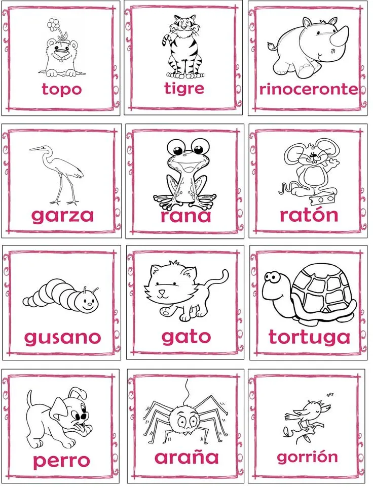 17 mejores ideas sobre Memorama Para Niños en Pinterest | Juegos ...