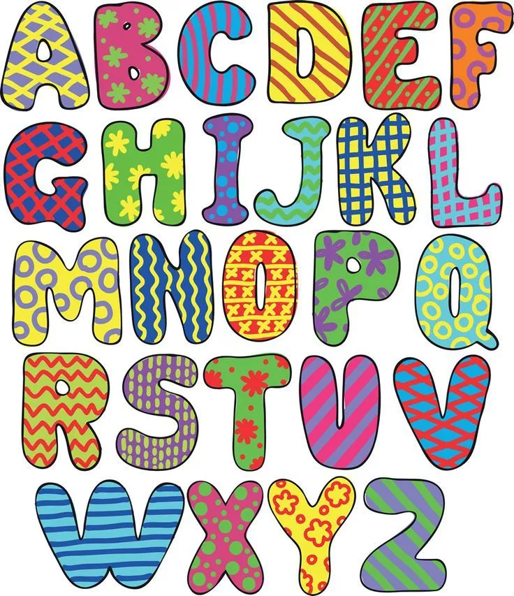 17 mejores ideas sobre Moldes De Letras Infantiles en Pinterest ...