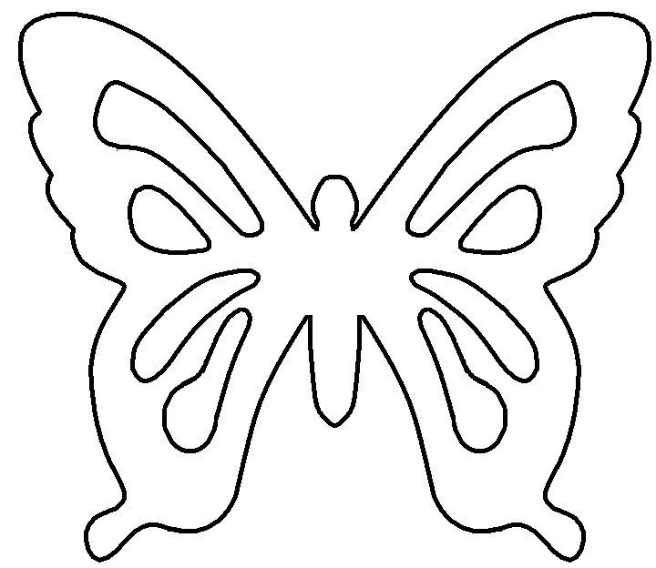 17 mejores ideas sobre Moldes De Mariposas en Pinterest | Las ...