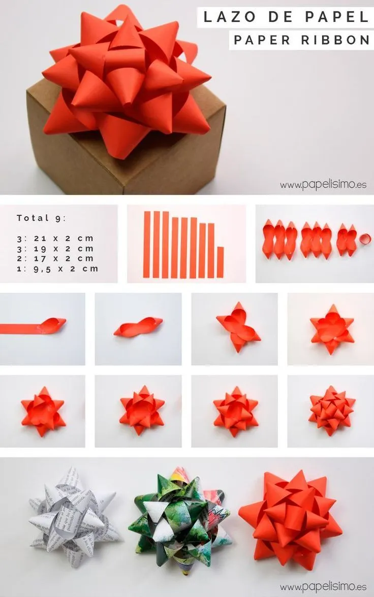 17 mejores ideas sobre Moños Para Regalo en Pinterest | Envoltura ...