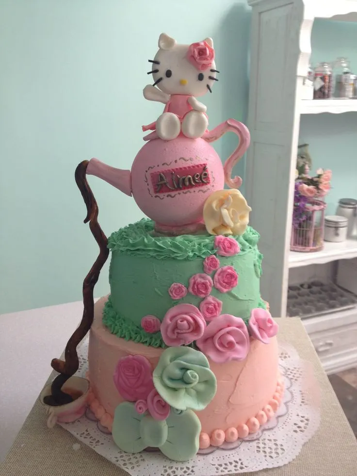 17 mejores ideas sobre Pastel De Hello Kitty en Pinterest ...